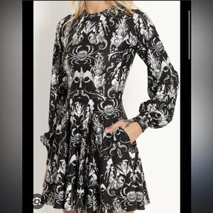 Blackmilk sea monkeys bishop dress
